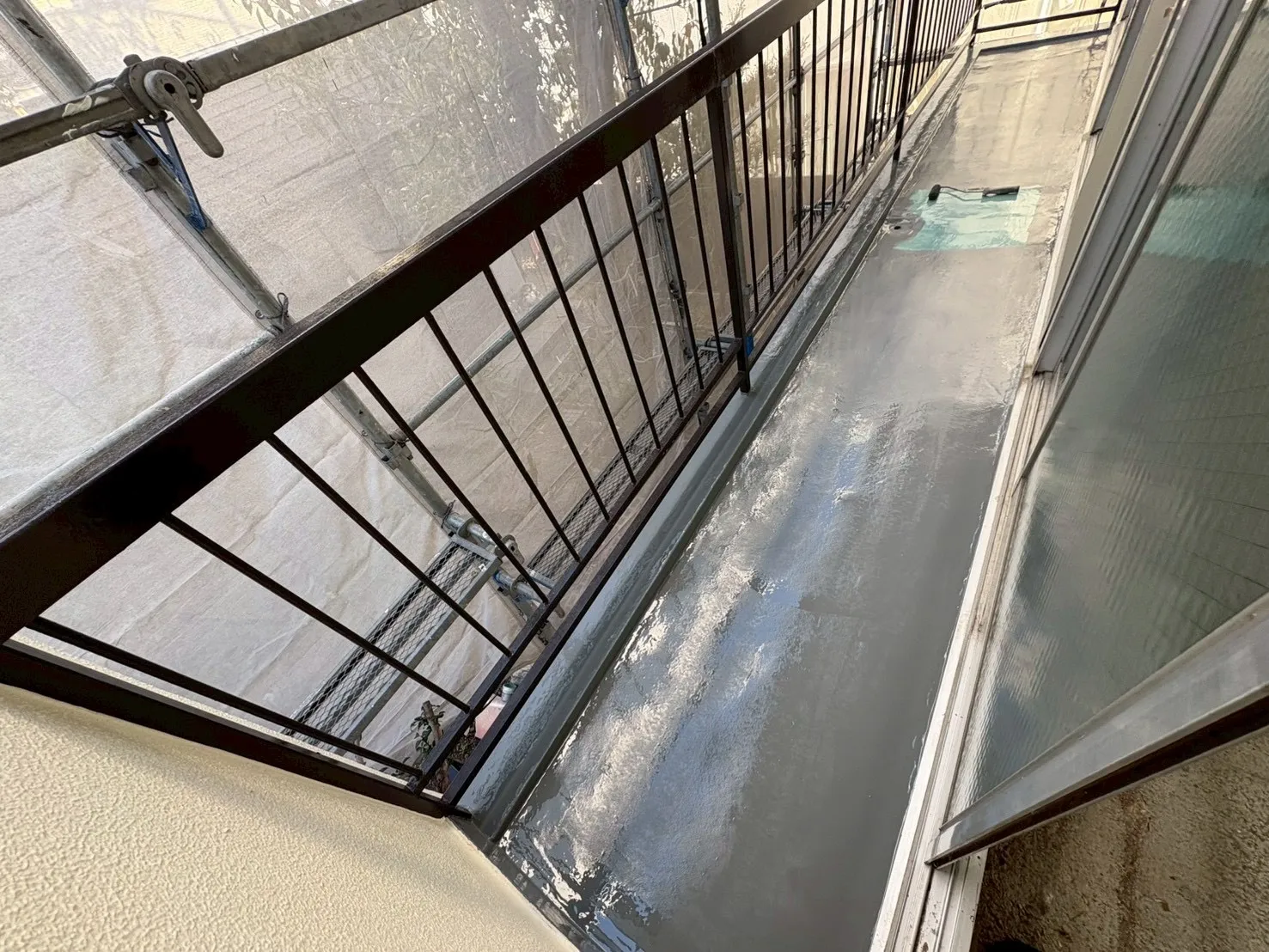 ウレタン塗膜防水工事